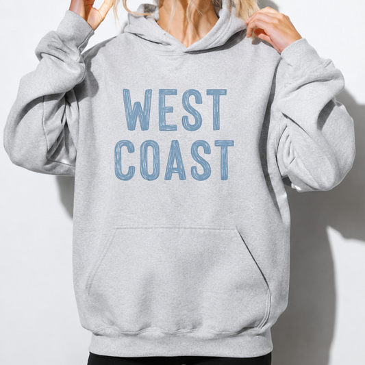WEST COAST PAINTED HOODIE