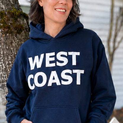 WEST COAST APPLIQUE CREWNECK