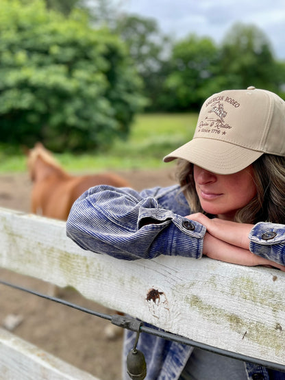AMERICAN RODEO EMBROIDERED HAT