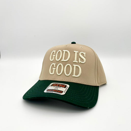 God is Good Embroidered Hat