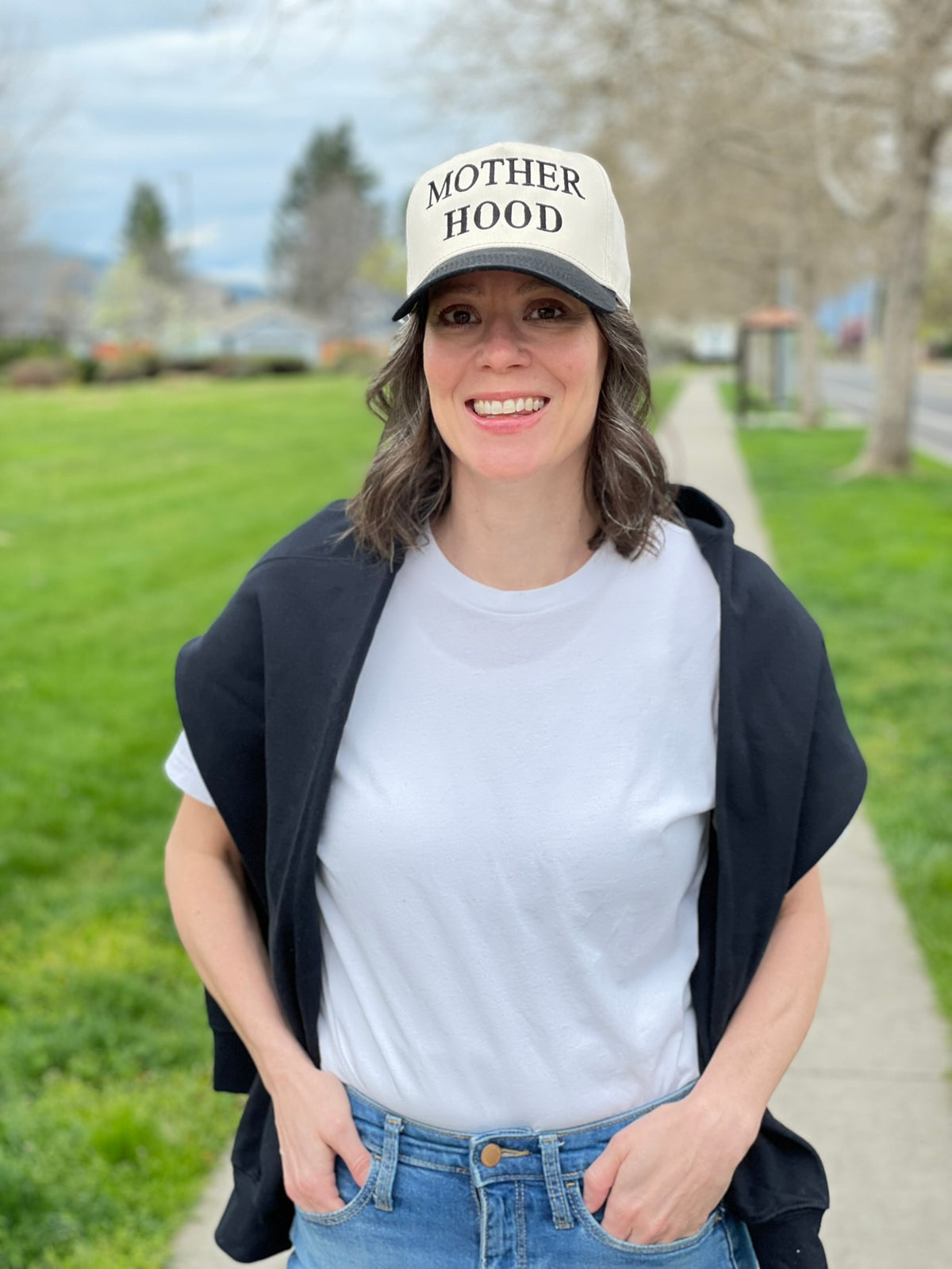 Motherhood Embroidered Hat