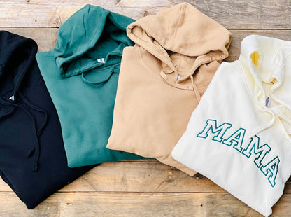 Mama Embroidered Hoodie