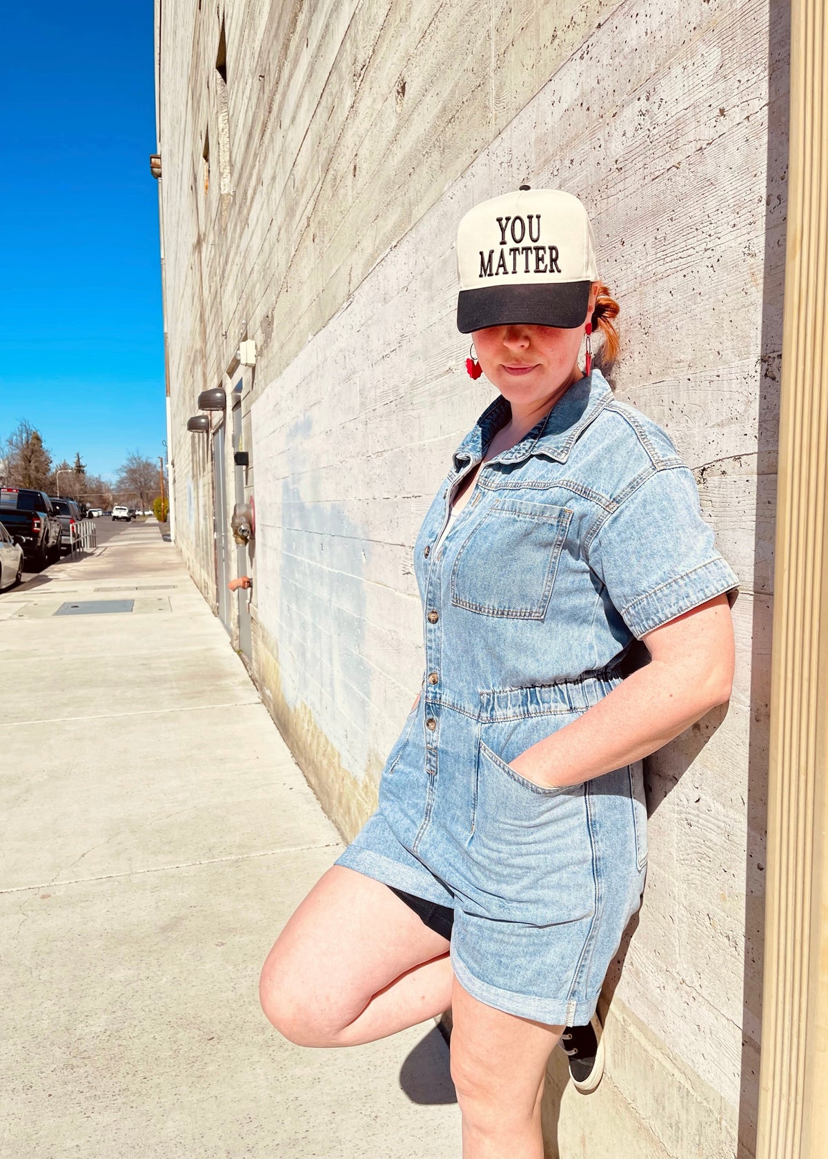 You Matter Embroidered Hat