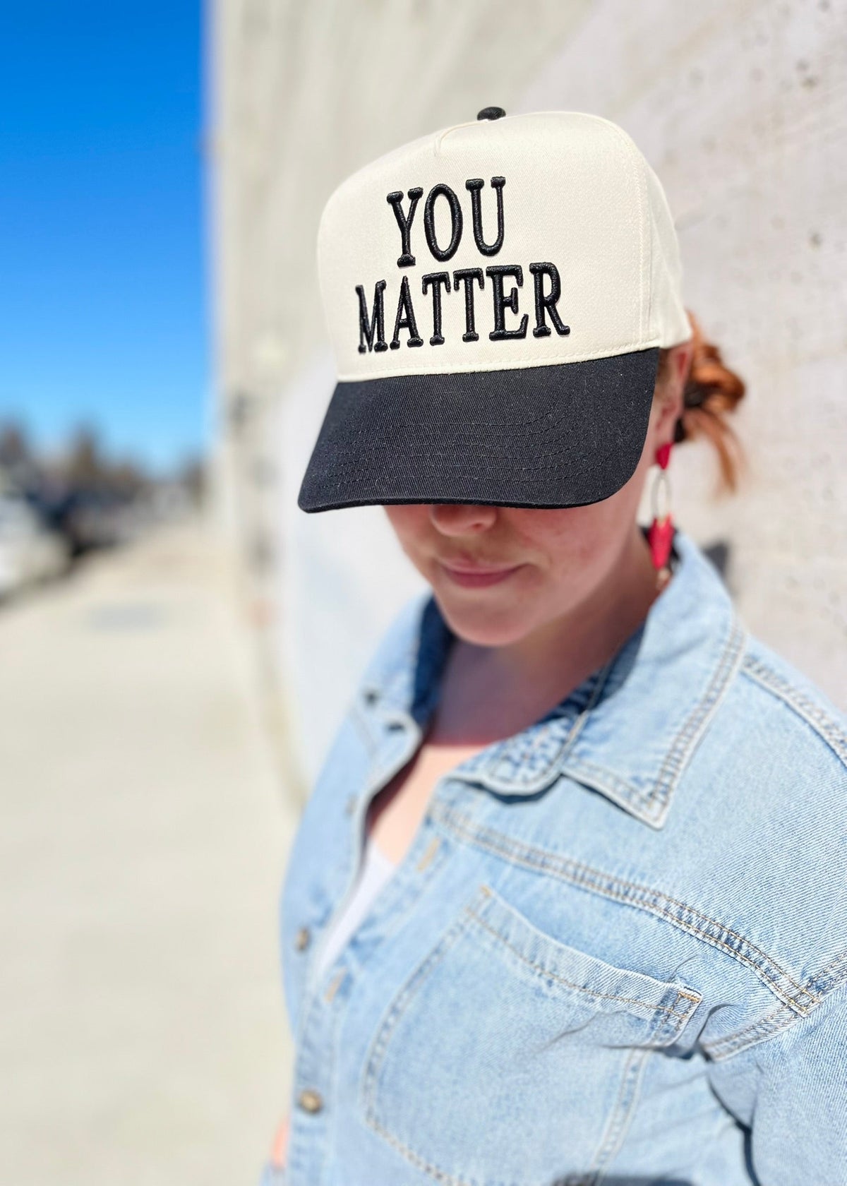You Matter Embroidered Hat