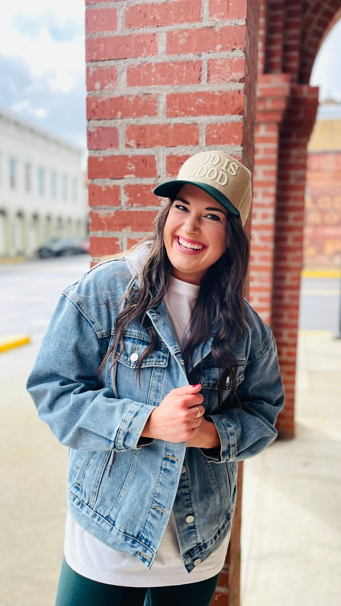 God is Good Embroidered Hat