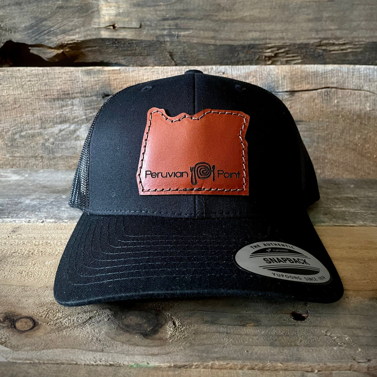 Custom Leather Patch Hats