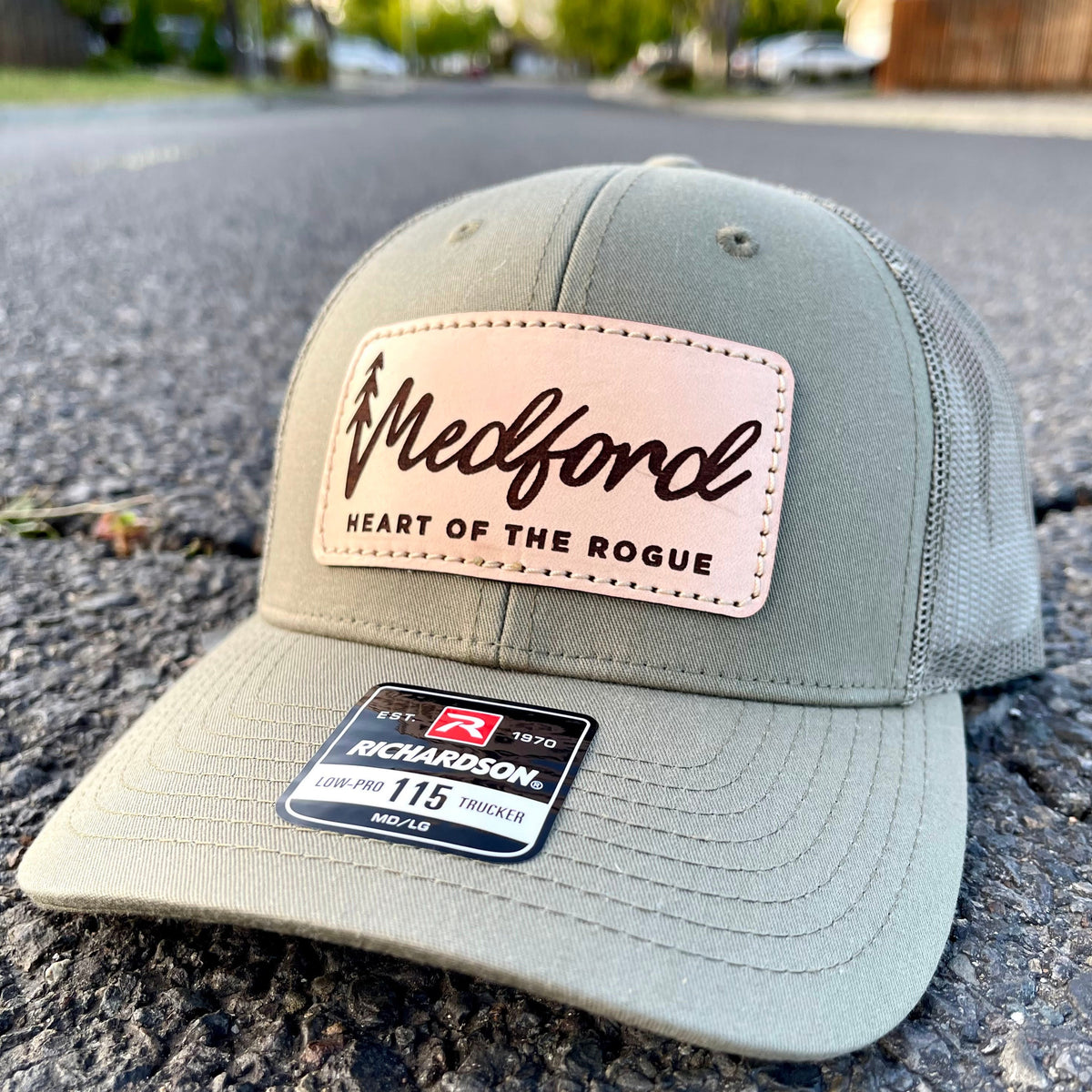 Custom Leather Patch Hats