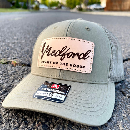 Custom Leather Patch Hats